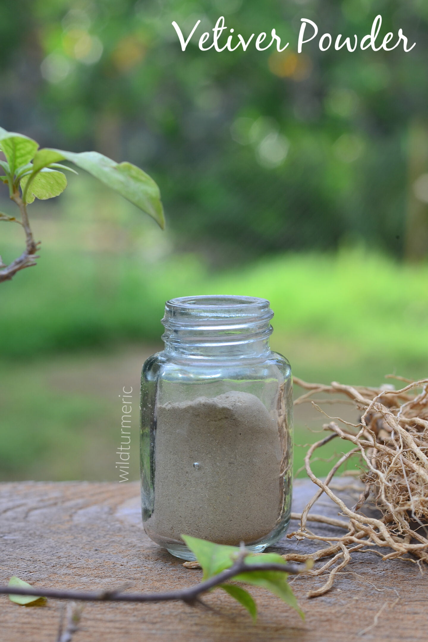 vetiver powder vetiver powder